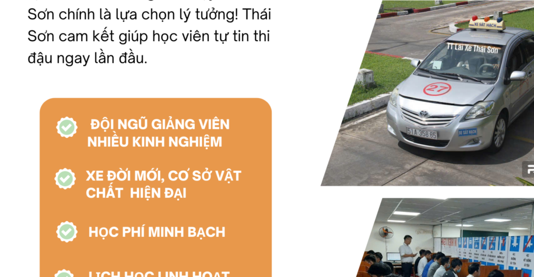 Học Lái Xe Thái Sơn – Hành Trình Thành Công Cùng Ưu Đãi Đặc Biệt 2025